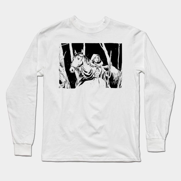 Huntress Long Sleeve T-Shirt by lacont